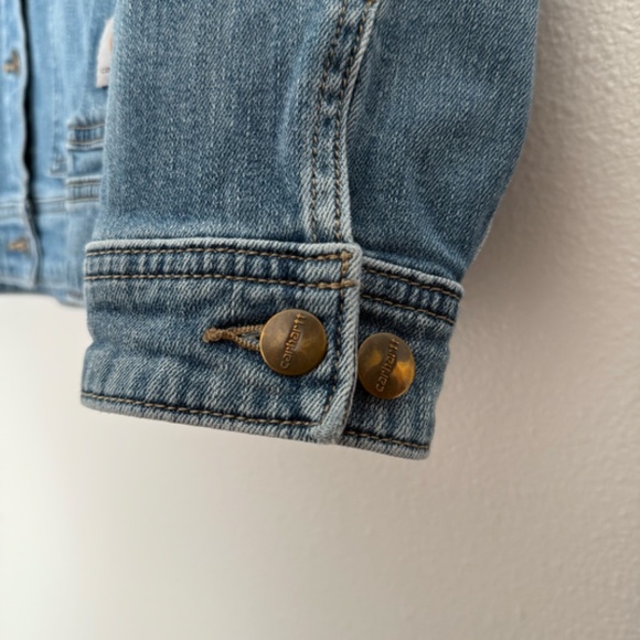 CARHARTT - Rugged Flex Benson Button Front Stretch Blue Denim Jacket - 3x 24/26 - Picture 8 of 12